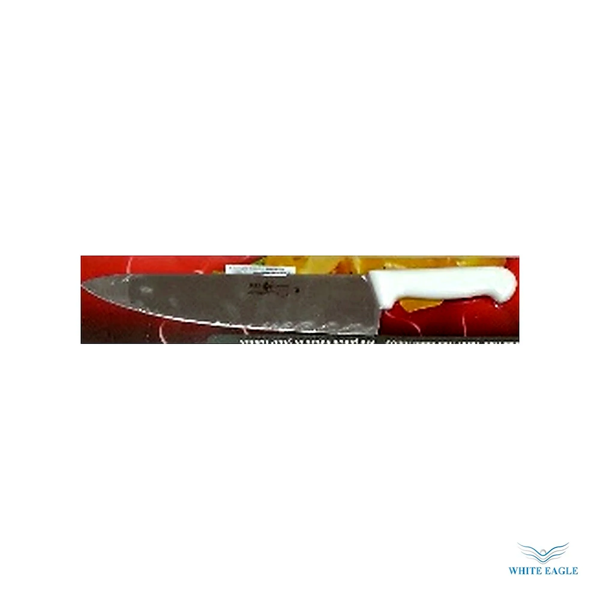 Chef Knife White Handle 30 cm - Chefs knife from White Eagle Trading Doha Qatar - ادوات مطاعم وفنادق وايت ايجل في قطر