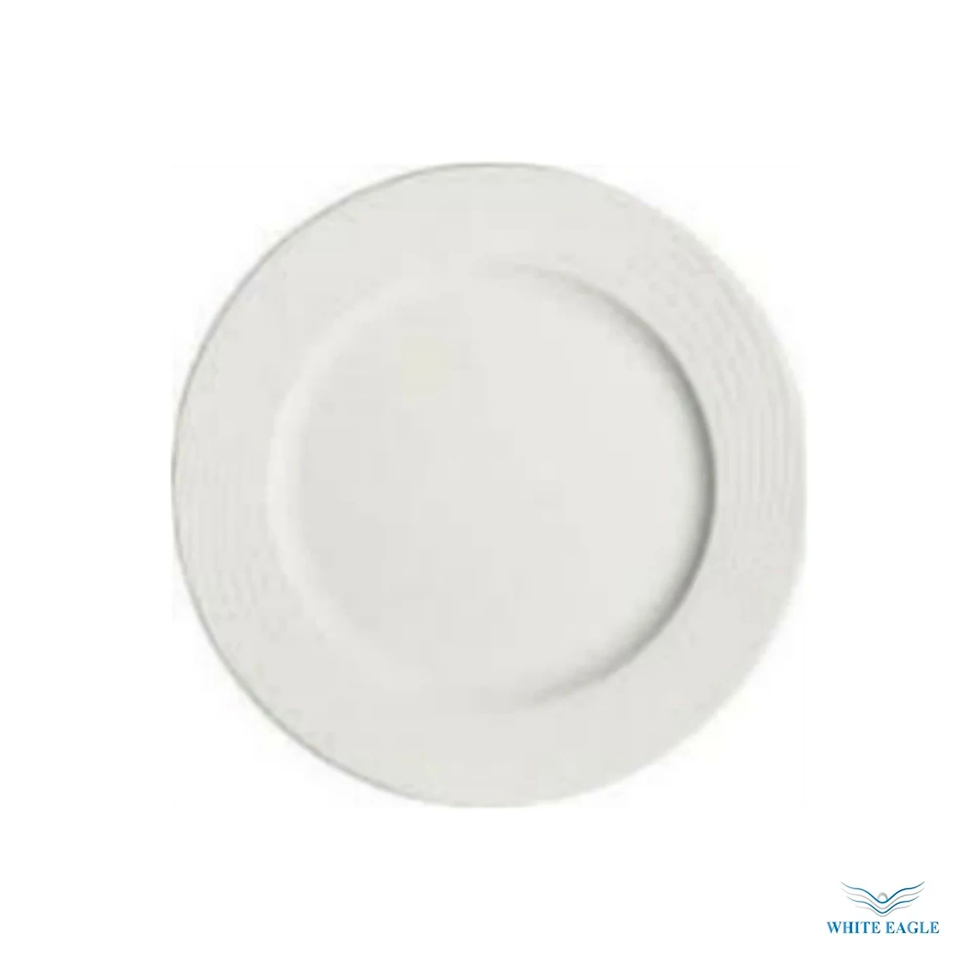 Loop Flat Plate 17 cm - Plates from White Eagle Trading Doha Qatar - ادوات مطاعم وفنادق وايت ايجل في قطر
