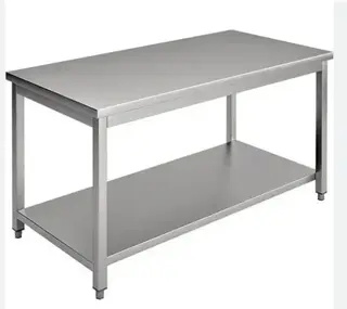 stainless steel table 120x70x70