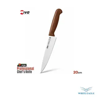 IVO Chefs Knife 20 cm - brown