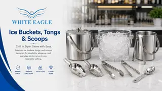 Ice Buckets, Tongs & Scoops
