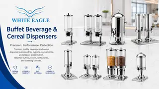 Buffet Beverage & Cereal Dispensers