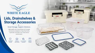 Lids, Drainshelves & Storage Accessories