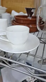 COFFEE CUP DOUBLE WITH PLATE