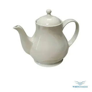 TEA POT WHITE CERAMIC