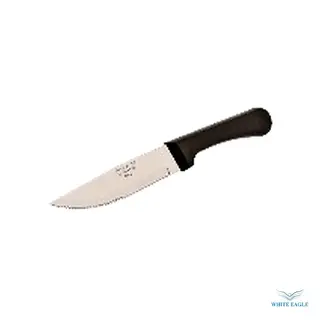 Steak Knife Blade Length-5.5- Pointed Serrerated Edge Polypropylene Handle 18-0