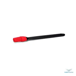 Silicone Brush Color- Black-red Size- 8.7 x 0.8 x 1.4 inches