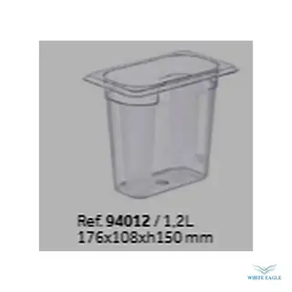 Food Box Polycarbonate GN 1-9 150mm (0.9 liter)