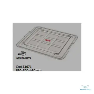 LID ABS Food Box GN 2-1 20mm