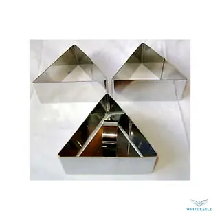 TRIANGLE MOUSSE 3 SETS+1 COVER 6 CM