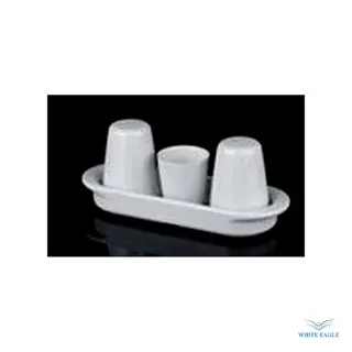 SALT - PEPPER - TOOTHPICK HOLDER SET