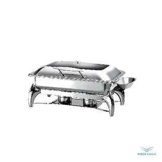 Rectangular Chafing Dish 1-1 Chafer with Glass Lid