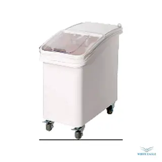 27 Gallon Polypropylene Mobile Ingredient Bin