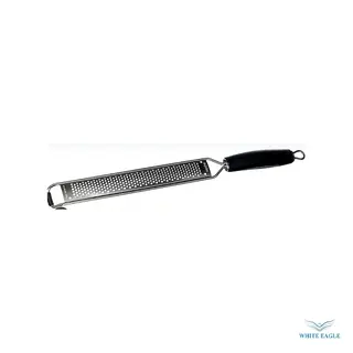 Stainless Steel Slim Fine Grater With Black Handle