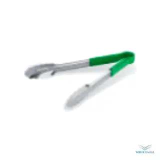 Stainless Steel Utility Tong Green Handle 30cm