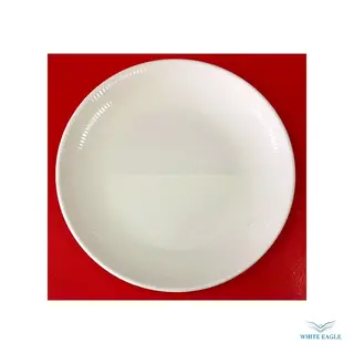 Iris White Gourmet Flat Plate