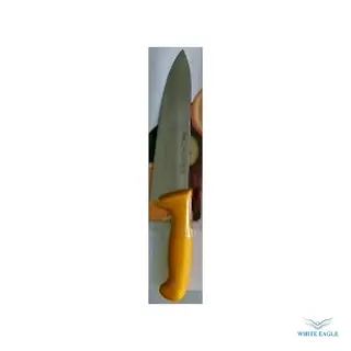 Chef Knife 30 cm Yellow Handle Brand-Ivo Made in Portugal
