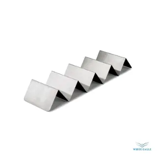 Stainless Steel Taco Holder 4-5 compartments 36-10.2 cm Height- 5cm