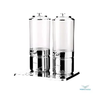 Double juice dispenser with Stainless Steel Legs 2 x 7 liter 450-370-600