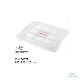 LID PolyEthylene Food Box GN 2-1 20mm
