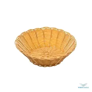 8- x 2-¼- Round Polypropylene,Wire reinforced Top,Bottom & Ribs.Odorless & Dishwasher Safe