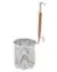 Stainless Steel Pasta Strainer 16x17cm with wooden handle