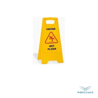 Wet Floor Yellow Warning Sign 60cm