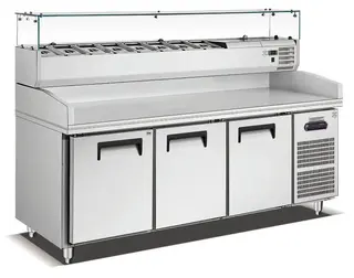 salad bar italy refrigerator table top