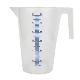 3 liter plastic measuring jug
