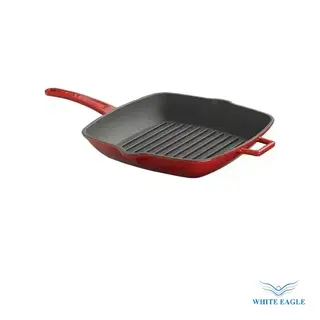 Grill Pan Square  LA VA, 32 cm, Red