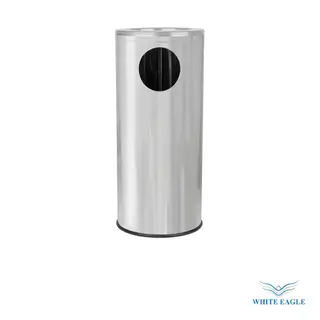 Stainless Steel Standing Ashtray Waste Bin