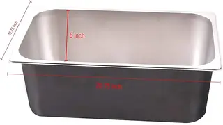 1/2 containerwith lid