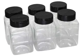 spices plastic container