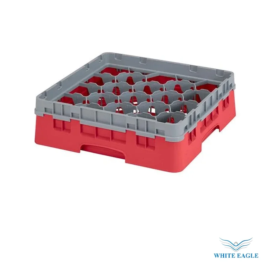 Glass Rack 16 Compartment WITH 1 EXTENDER - Glass Rack from White Eagle Trading Doha Qatar - ادوات مطاعم وفنادق وايت ايجل في قطر