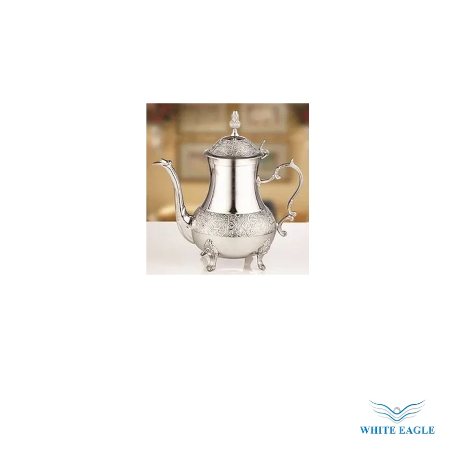 Tea Pot Moroccan / Tea Pot With Handle 1.25Ltr - Tea, Coffee & Creamer Service from White Eagle Trading Doha Qatar - ادوات مطاعم وفنادق وايت ايجل في قطر