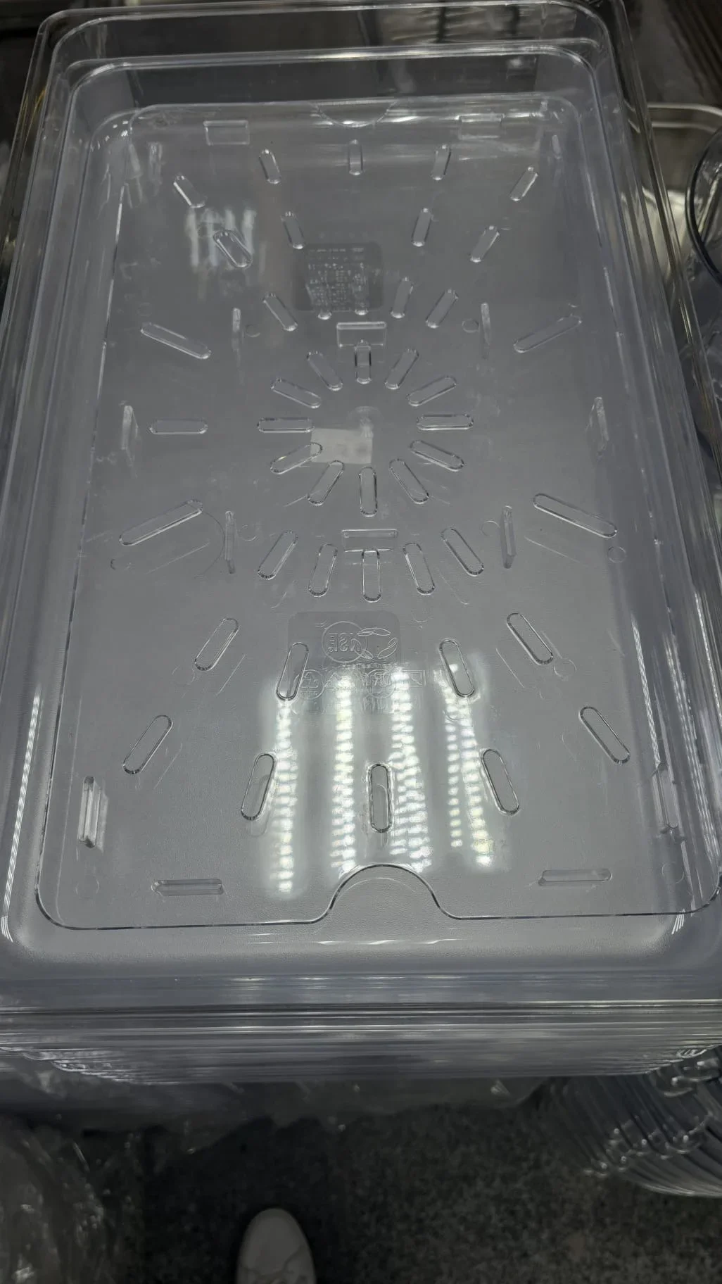 Plastic container cosmoplast 82 ltr - Storage Containers & Food Boxes from White Eagle Trading Doha Qatar - ادوات مطاعم وفنادق وايت ايجل في قطر