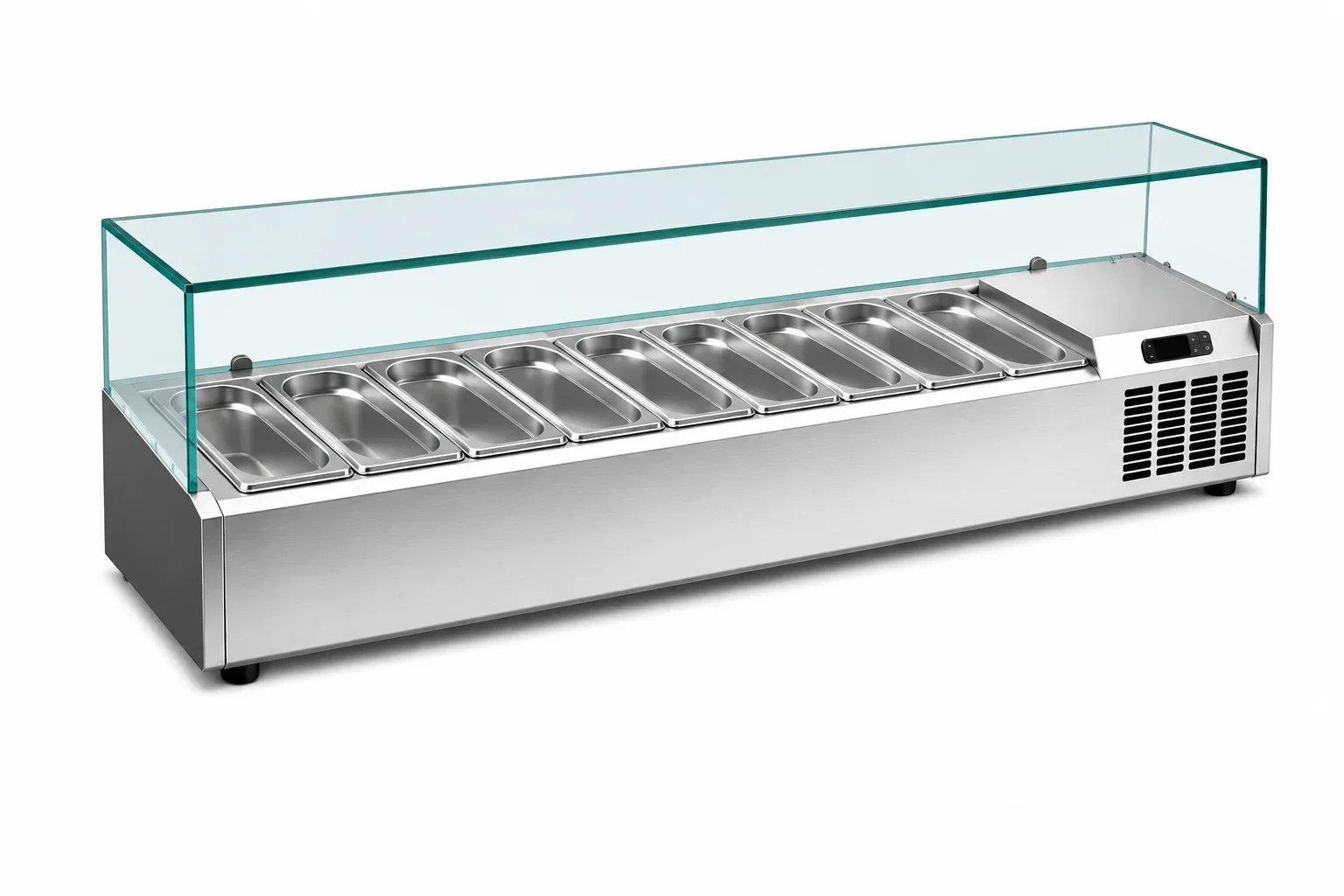Firs Cool VRX 2000/330 Pizza Prep Refrigerated Salad Bar – 200cm - Commercial Kitchen Equipment from White Eagle Trading Doha Qatar - ادوات مطاعم وفنادق وايت ايجل في قطر