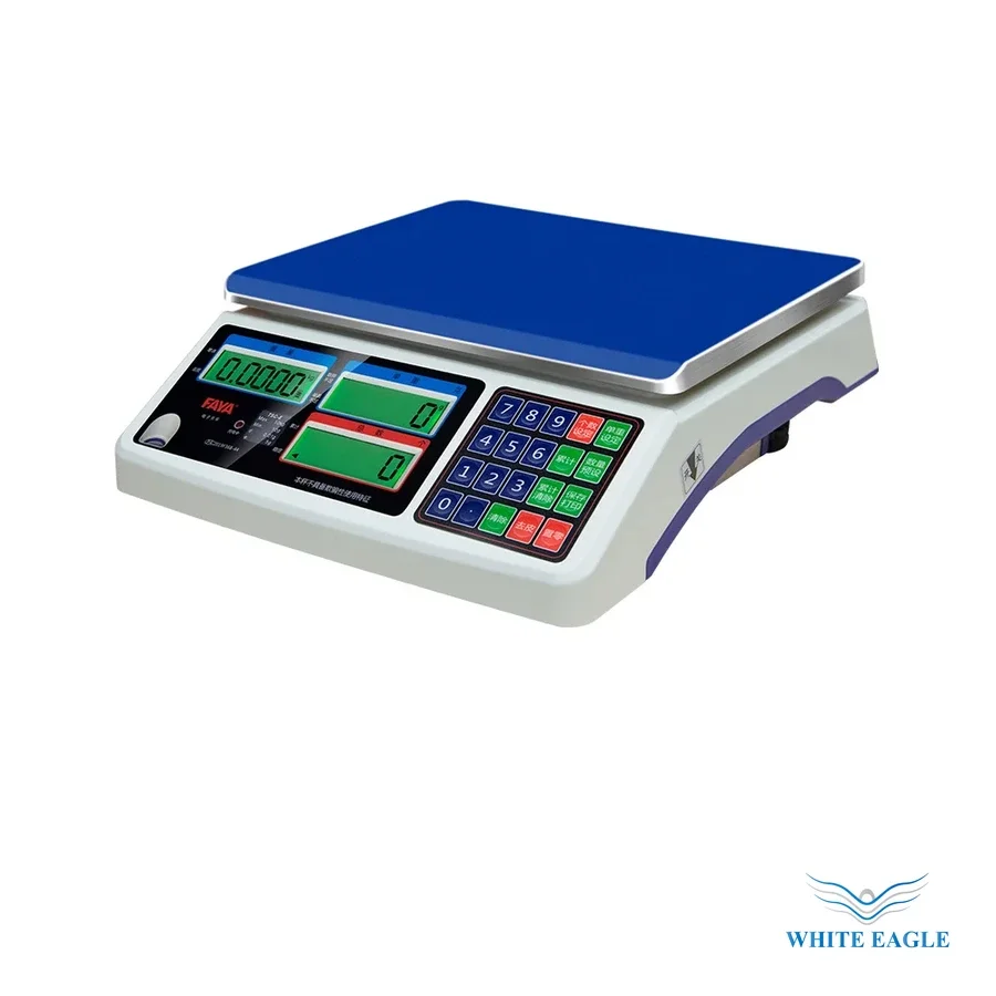 L-SC30AFW - Electric Weighing Scale 30kg Brand: AFW made in China - Scales from White Eagle Trading Doha Qatar - ادوات مطاعم وفنادق وايت ايجل في قطر