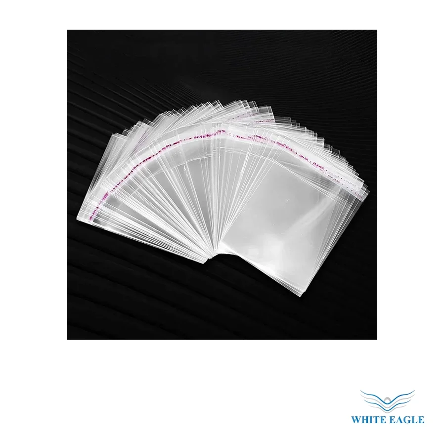 OPP BAG 4X4+2(200) - OPP Bags & Packaging from White Eagle Trading Doha Qatar - ادوات مطاعم وفنادق وايت ايجل في قطر