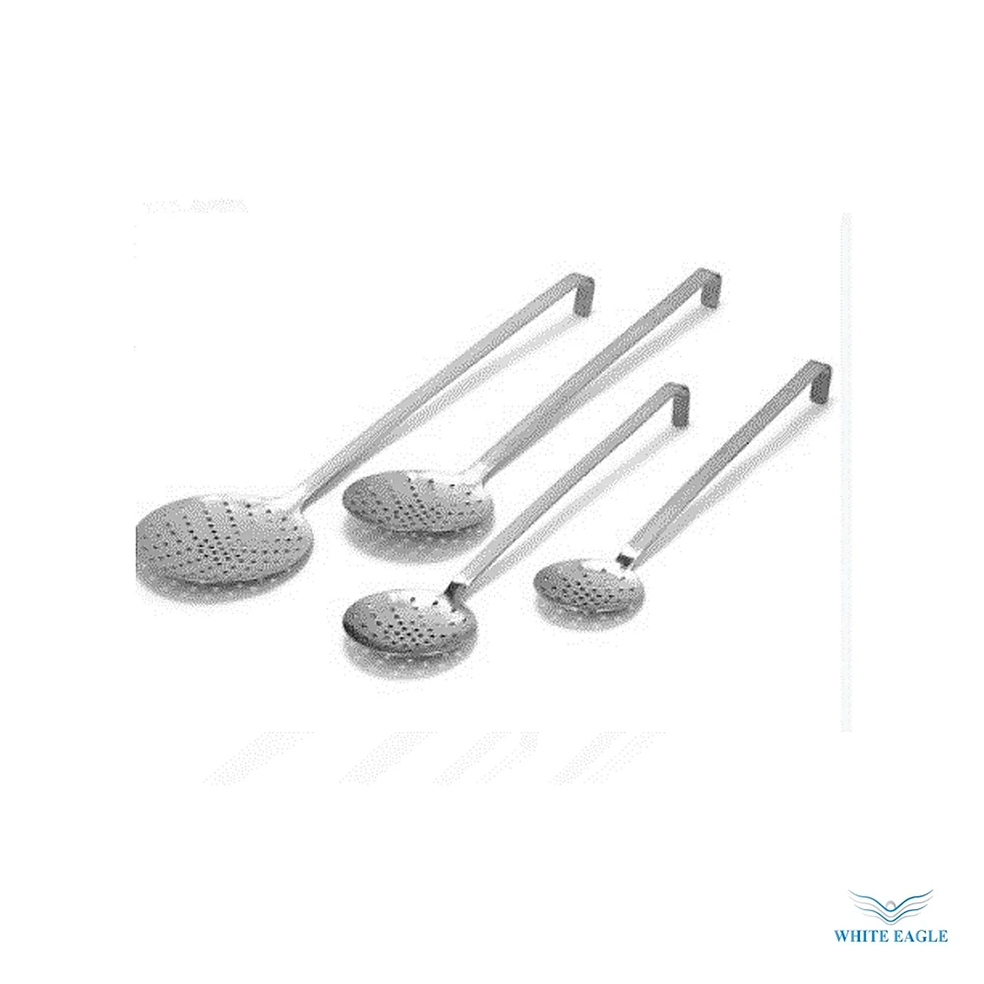 Professional Skimmer Dia-8 cm 3mm handle - Strainers, Sieves & Colanders from White Eagle Trading Doha Qatar - ادوات مطاعم وفنادق وايت ايجل في قطر