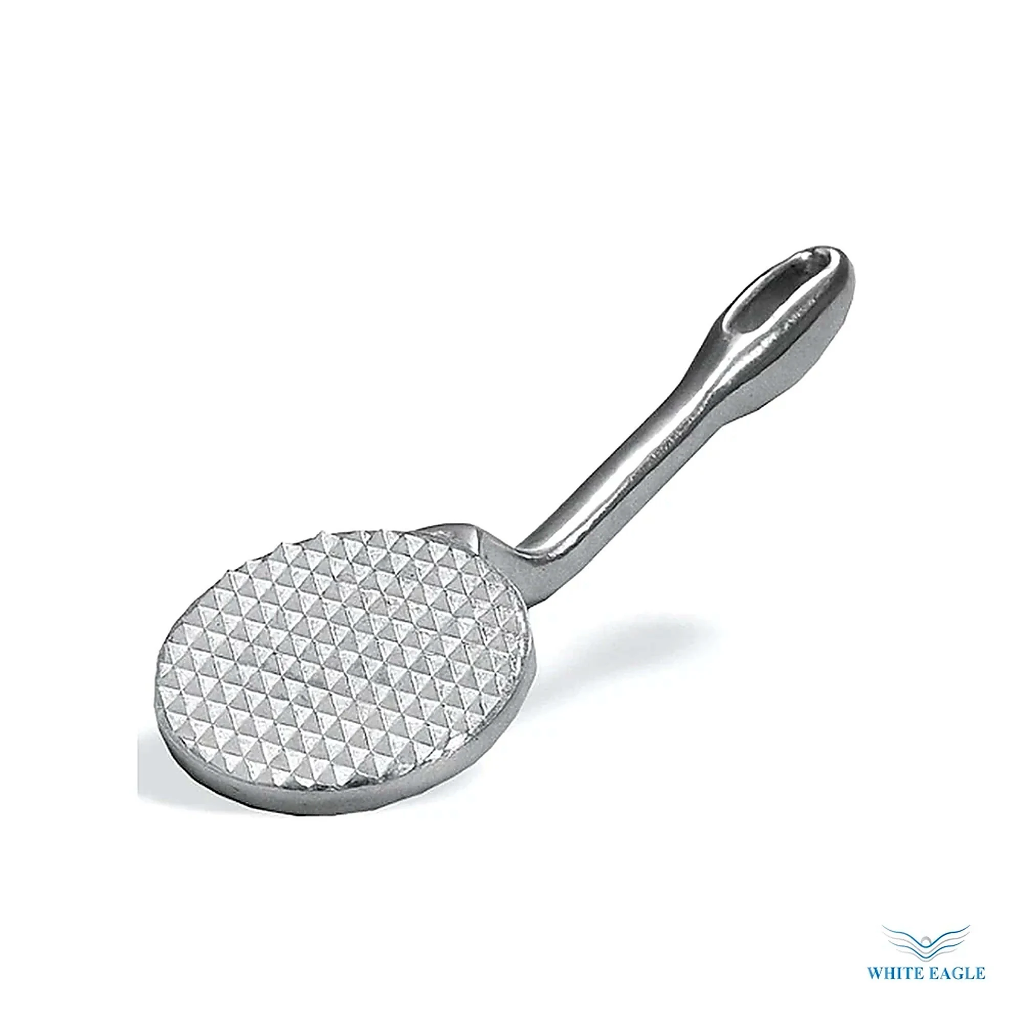 Stainless Steel Meat Beater Face Diameter-9.5cm x 28.5cm Lenght,Weight-0.75kg - Prep Tools & Accessories from White Eagle Trading Doha Qatar - ادوات مطاعم وفنادق وايت ايجل في قطر