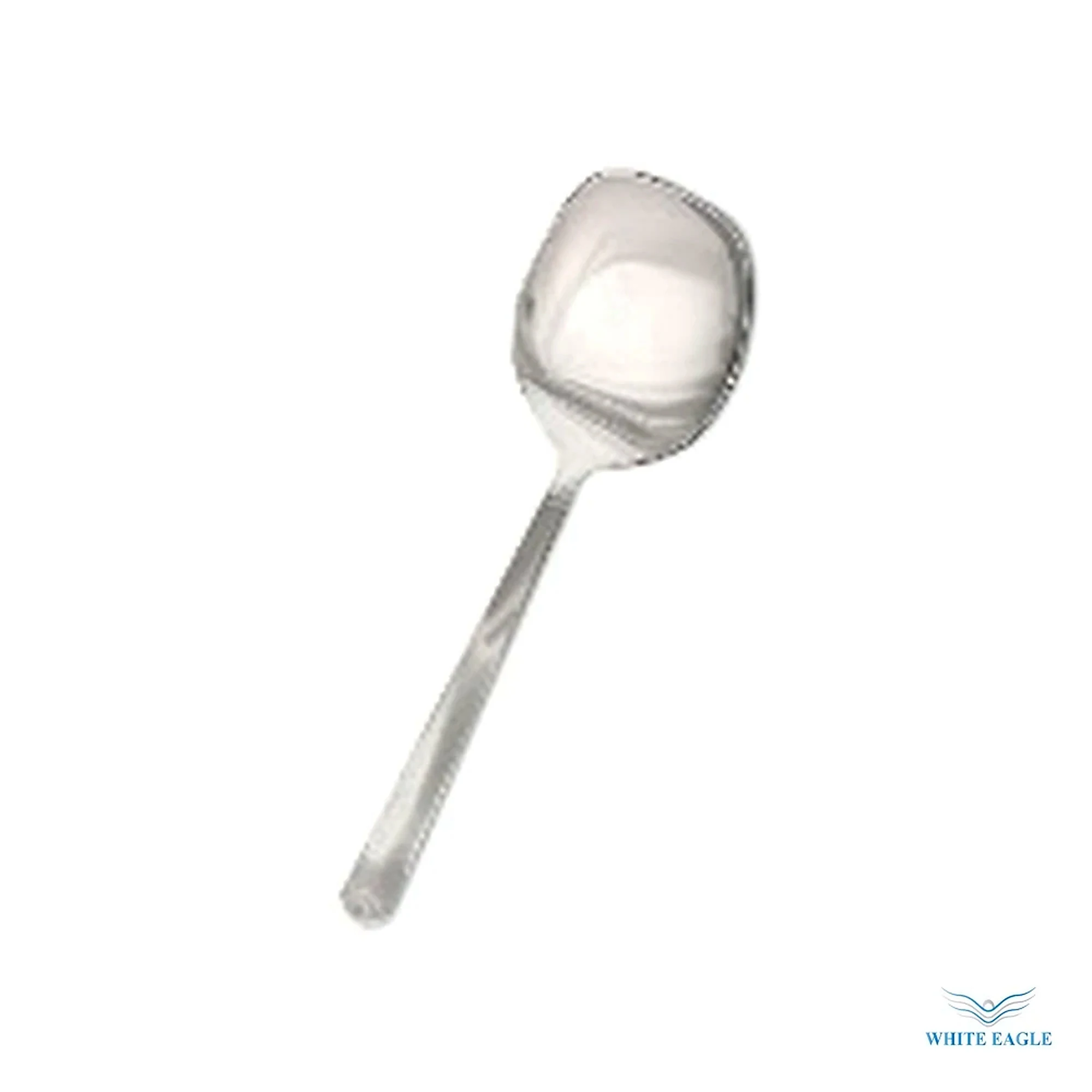 Square Bowl Serving Spoon Dim-8.5- -21.6cm - Spoons from White Eagle Trading Doha Qatar - ادوات مطاعم وفنادق وايت ايجل في قطر