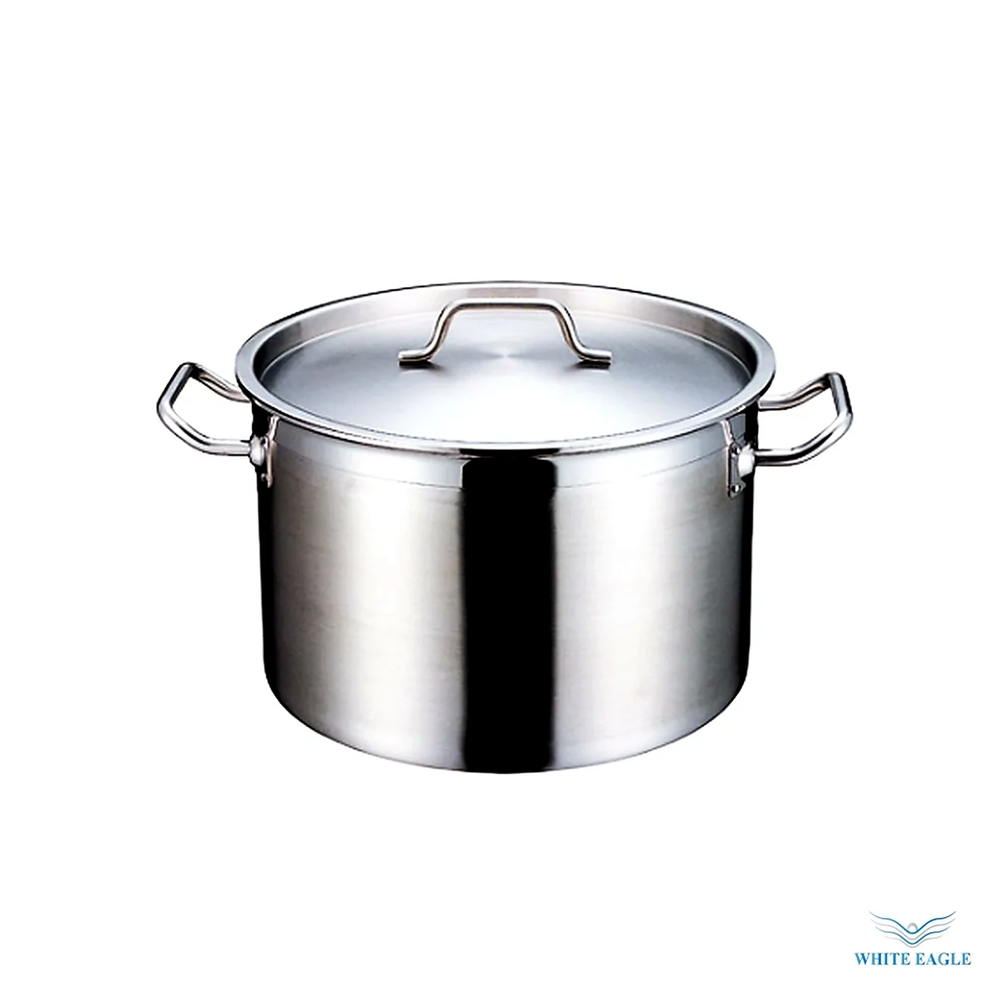 Saucepot w- Lid 240-140mm Cap- 6.8 liters - Cookware Lids & Covers from White Eagle Trading Doha Qatar - ادوات مطاعم وفنادق وايت ايجل في قطر