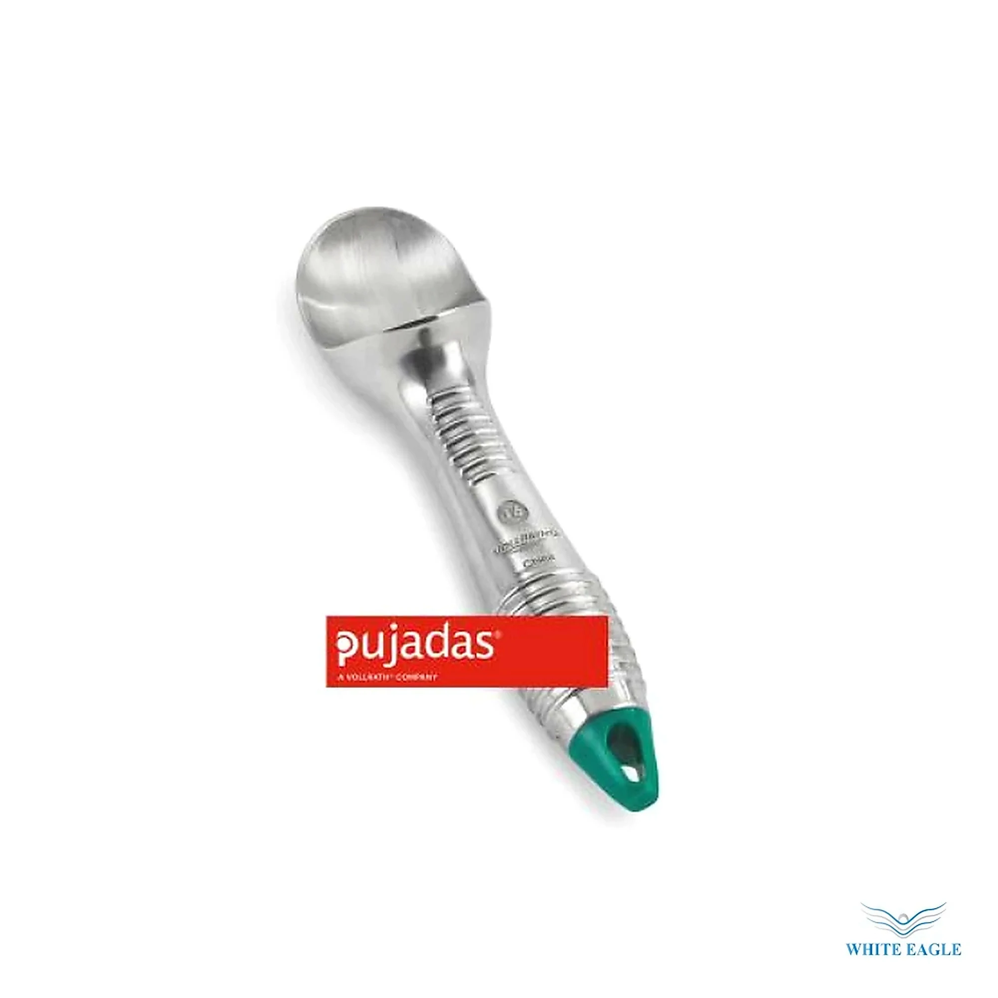 Ice Cream Scoop #16 BOL-4.4cm L-19cm Mlts-73.9 - 2.5oz Color-Green Brand-Pujadas Made in Spain - Measuring Jugs, Scoops & Funnels from White Eagle Trading Doha Qatar - ادوات مطاعم وفنادق وايت ايجل في قطر