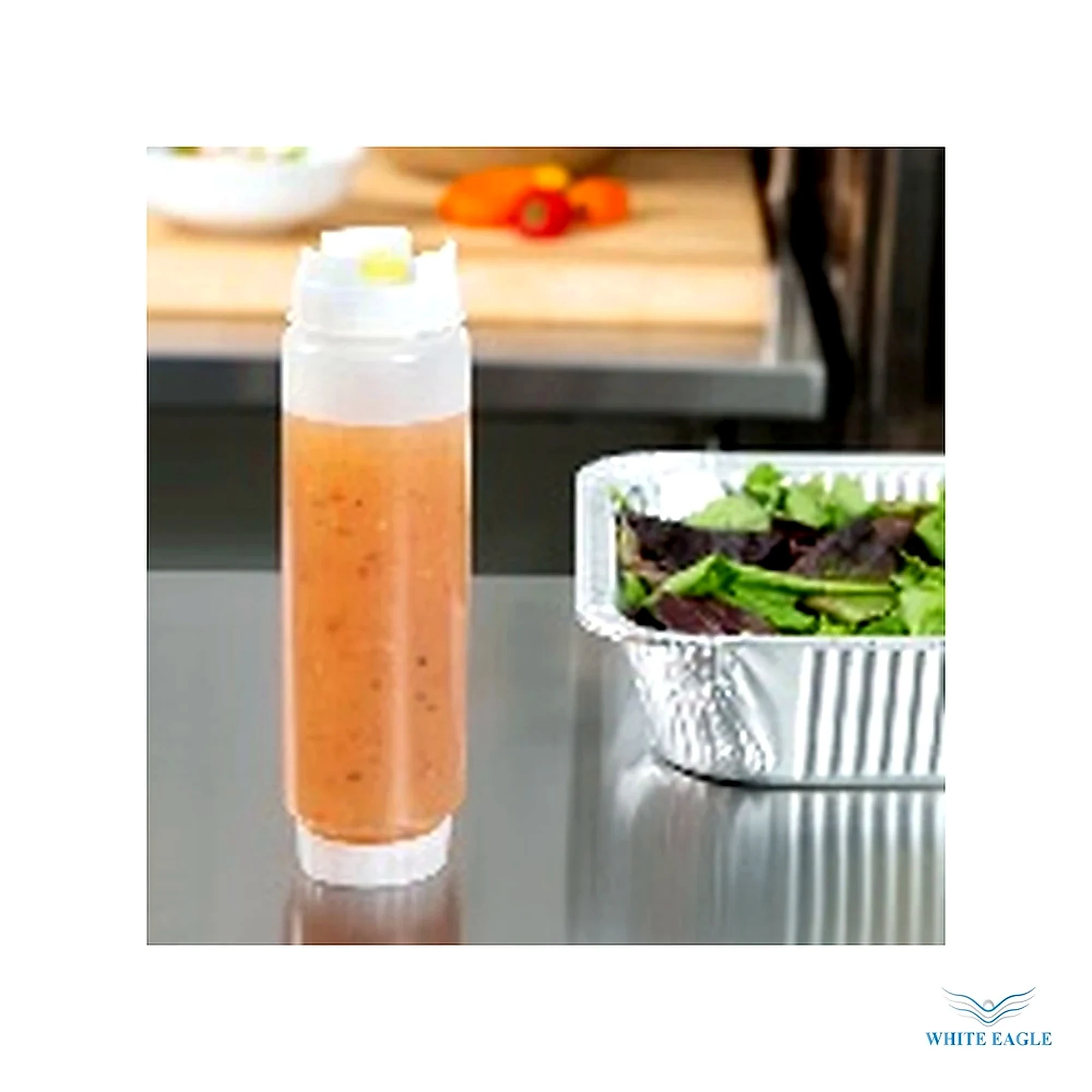 Dual-Way First in First Out Squueze Bottle - Bottles & Squeeze Dispensers from White Eagle Trading Doha Qatar - ادوات مطاعم وفنادق وايت ايجل في قطر