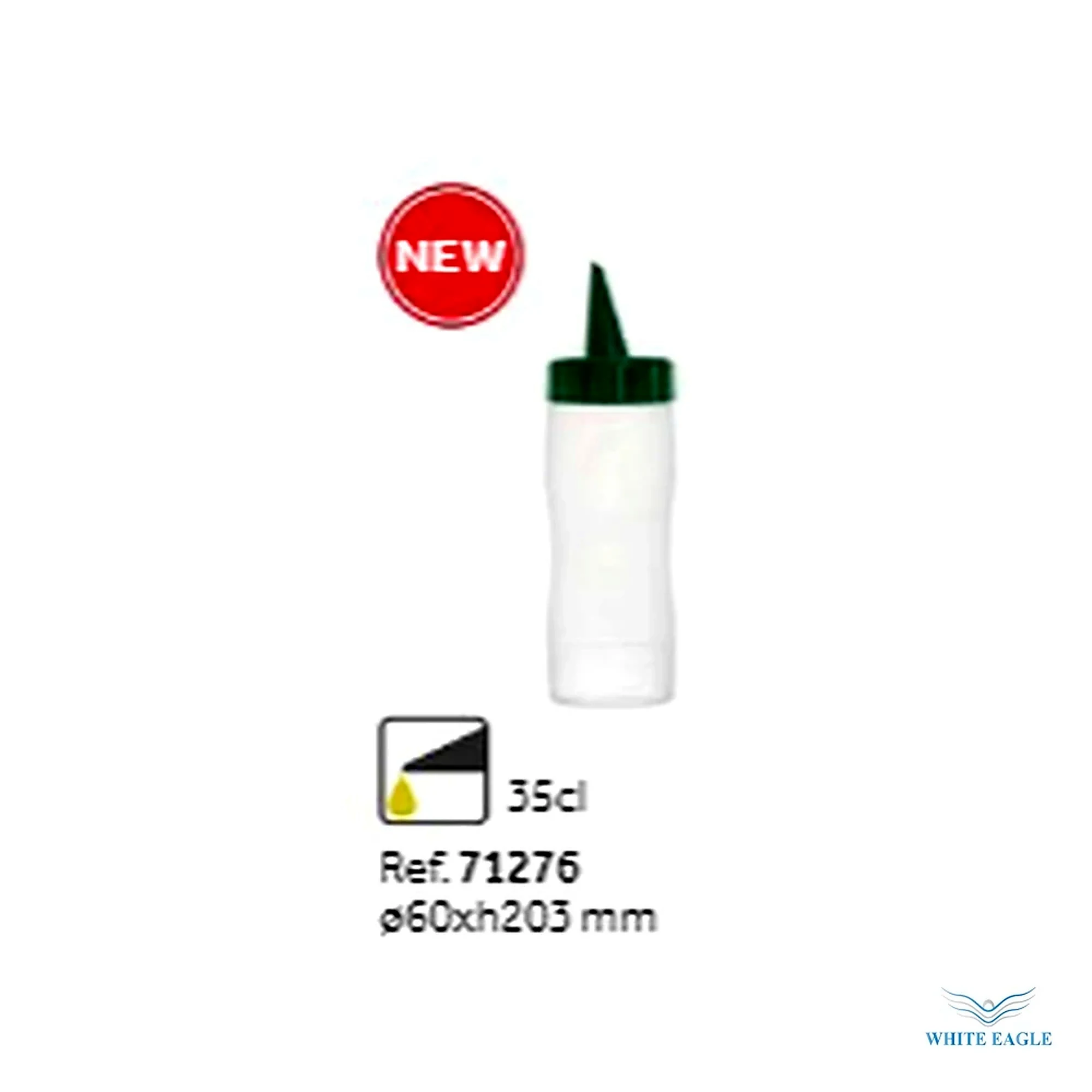 Oil Dispenser 35 cl - Bottles & Squeeze Dispensers from White Eagle Trading Doha Qatar - ادوات مطاعم وفنادق وايت ايجل في قطر