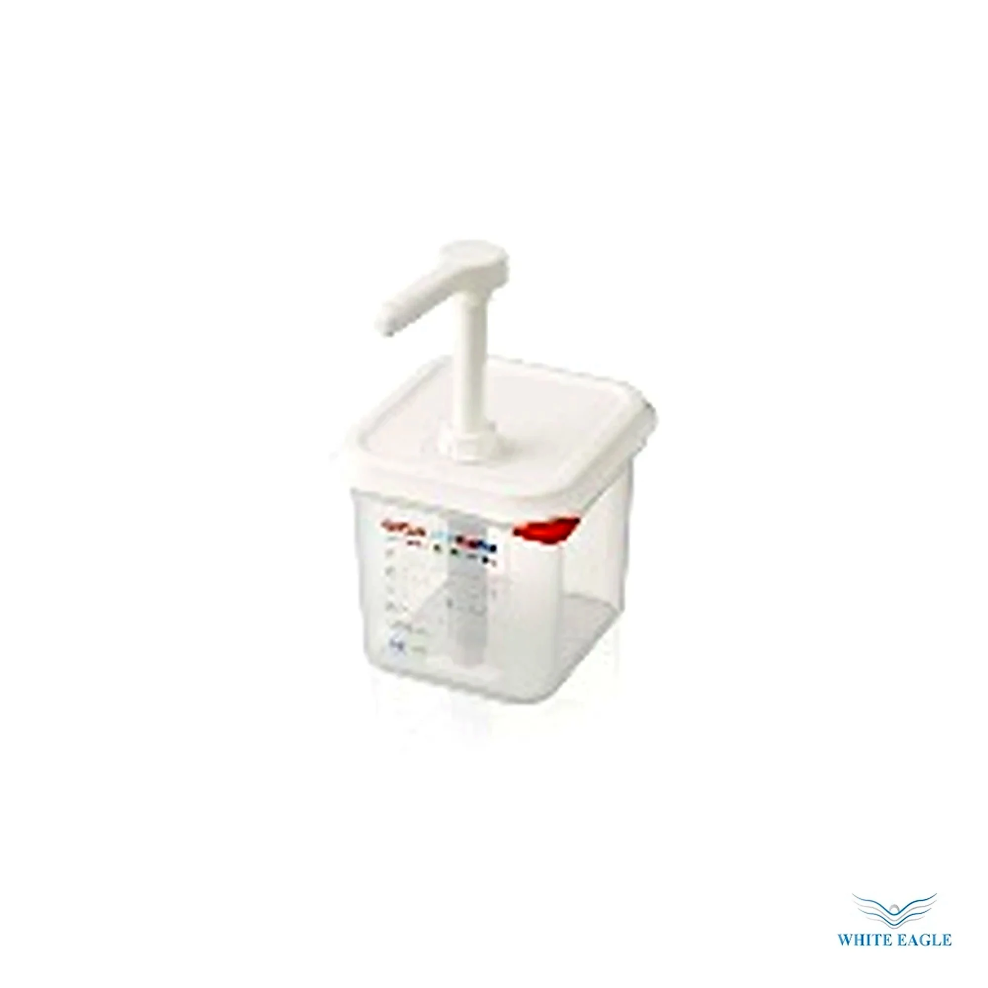 Dispenser 2,6 L-2,7qt for sauces , dressings, syrups - Bottles & Squeeze Dispensers from White Eagle Trading Doha Qatar - ادوات مطاعم وفنادق وايت ايجل في قطر