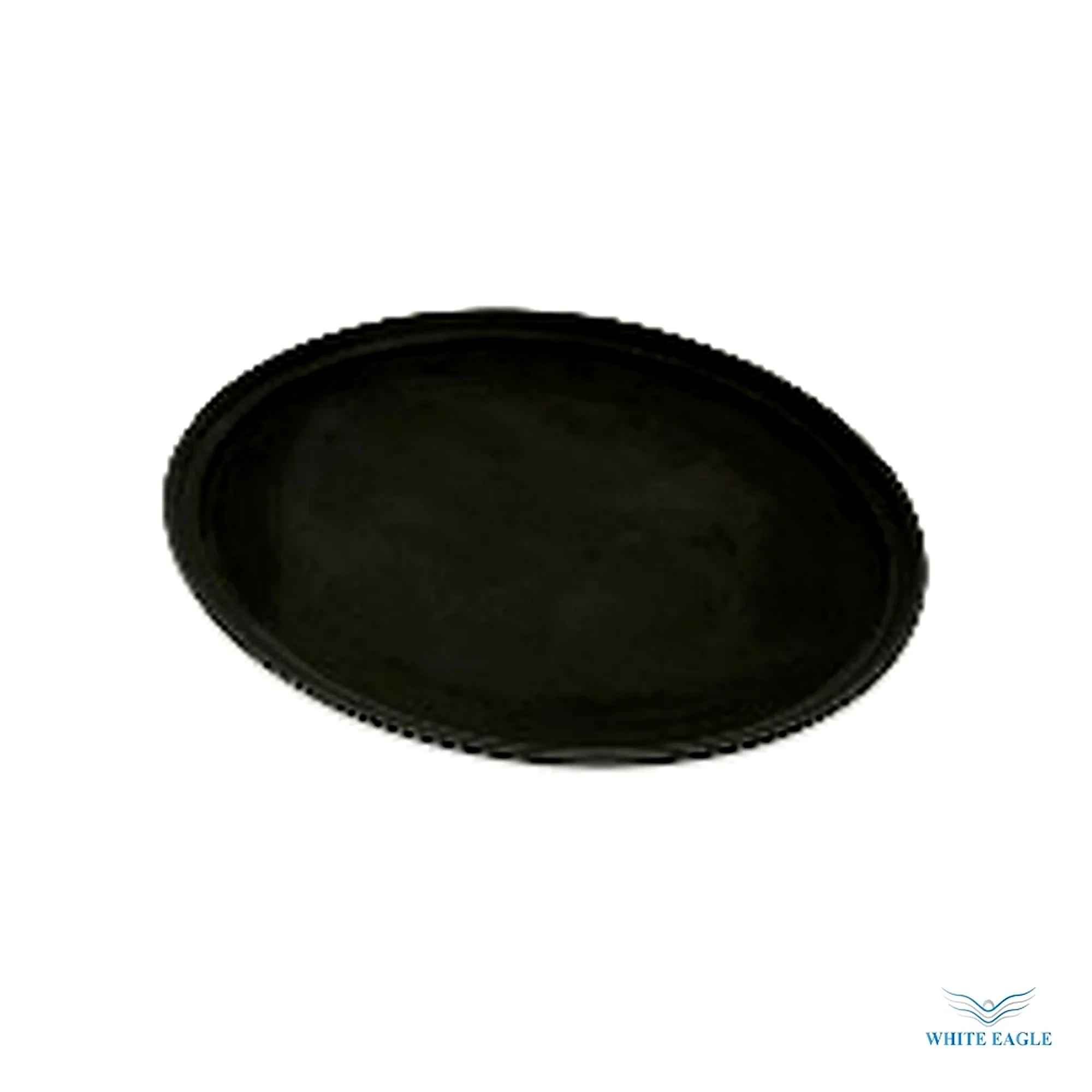 Oval Fiber Glass Non Slip Tray 56-68.5 cm Color-Black - Non Slip Tray from White Eagle Trading Doha Qatar - ادوات مطاعم وفنادق وايت ايجل في قطر