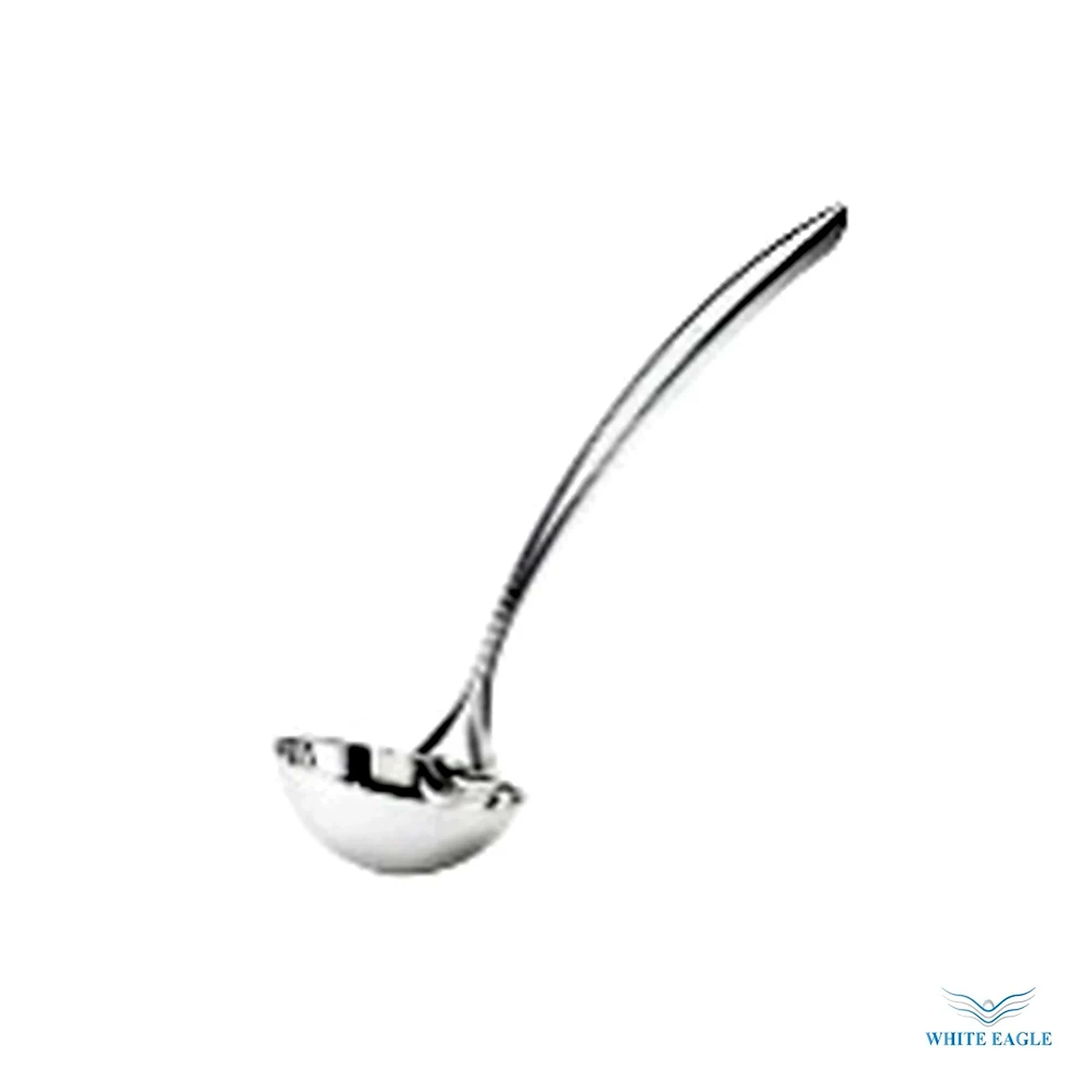 Eclipse 15--38 cm 18-8 Stainless Steel Serving Ladle 6 oz-177ml - Serving Trays & Platters from White Eagle Trading Doha Qatar - ادوات مطاعم وفنادق وايت ايجل في قطر