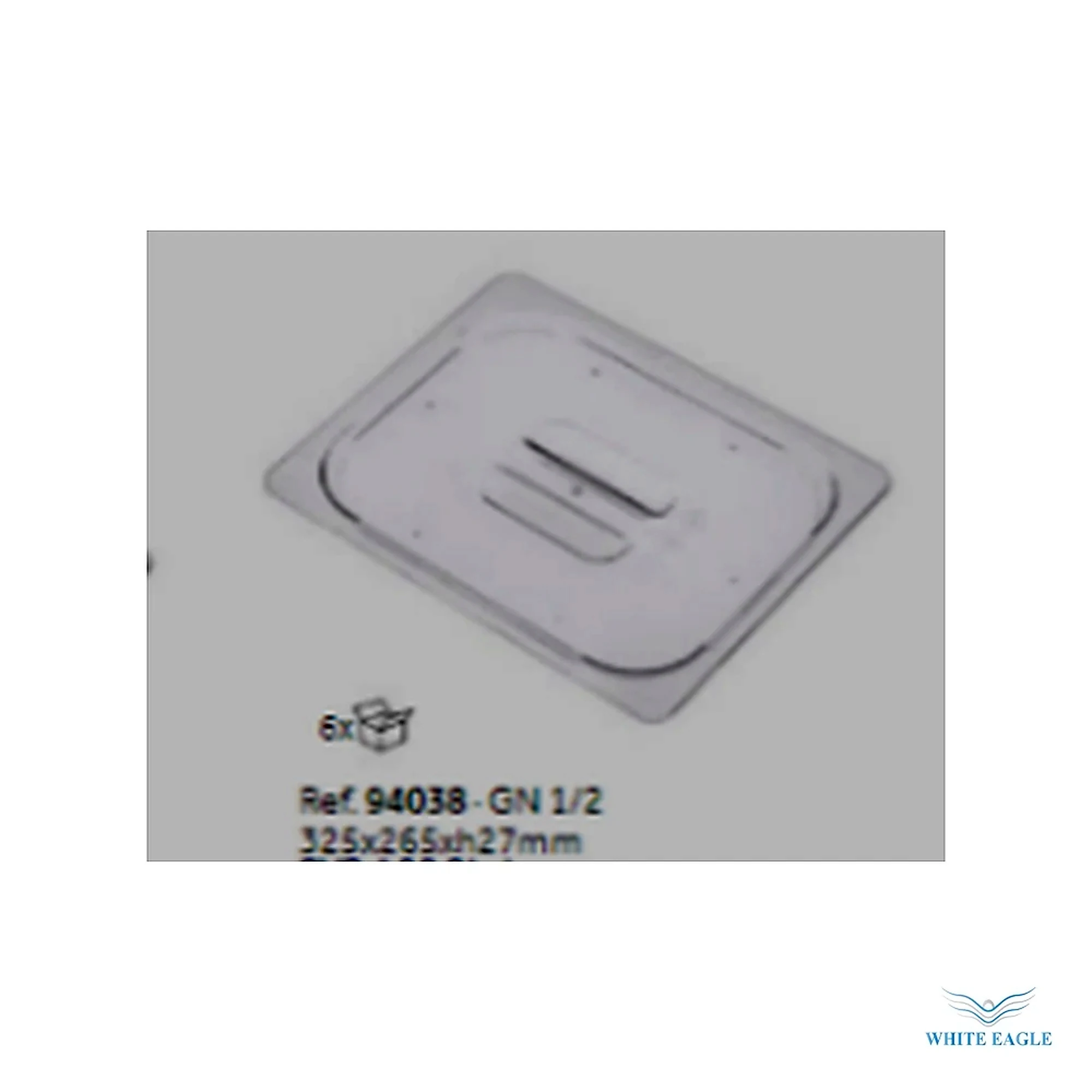 Universal Lid PC GN 1-2 - GN Covers & Lids from White Eagle Trading Doha Qatar - ادوات مطاعم وفنادق وايت ايجل في قطر